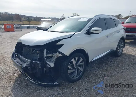 2019 Nissan Murano Sl z USA, uszkodzony, nr VIN 5N1AZ2MJ9KN159853